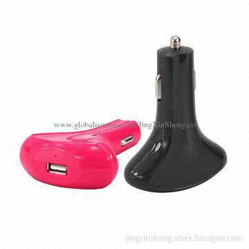 USB Car Chargers, Unique Perfume Bottle-shaped, Fast Charging